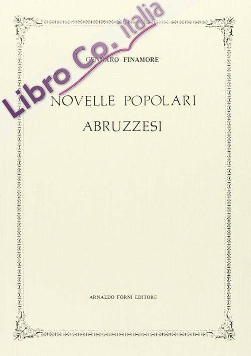 Einband der „Novelle popolari abruzzesi“